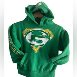 Greenbay Superman Kids Hooded Sweatshirt Sz‎ M (10-12)